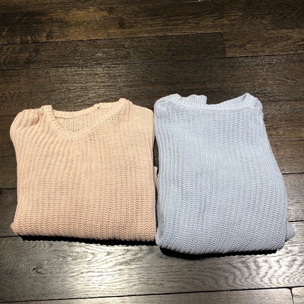 Brandy Melville Pastel Sweater Bundle